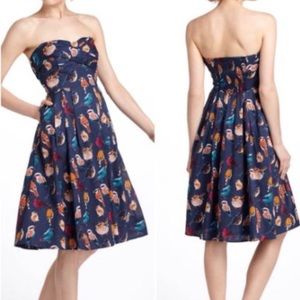 Anthropologie Maeve strapless dress